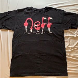 Neff flamingo t-shirt